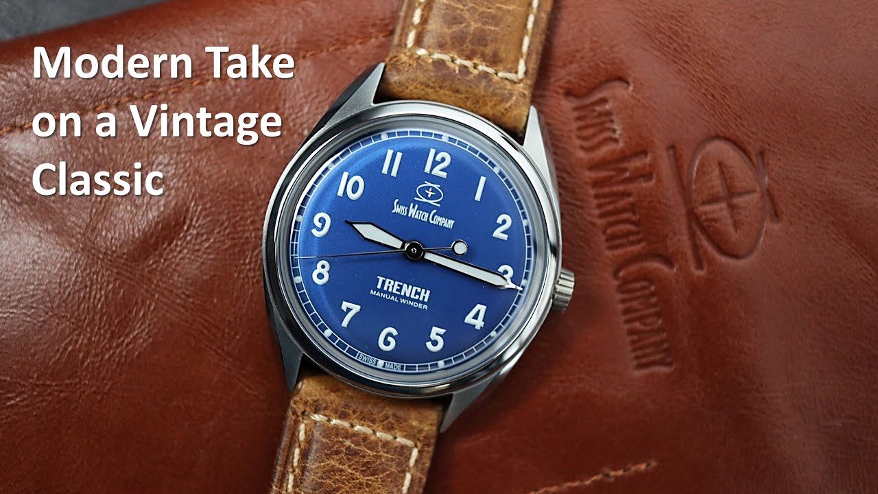 Swiss Watch Company - New Titanium Trench Field Watch Review