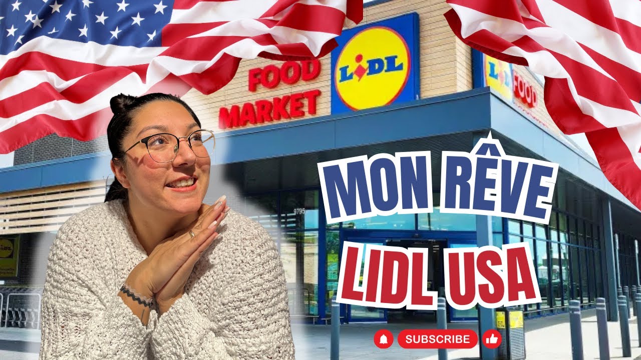 Road trip USA : Morgane au Paradis ! Visite de Lidl aux USA 😱🇺🇸