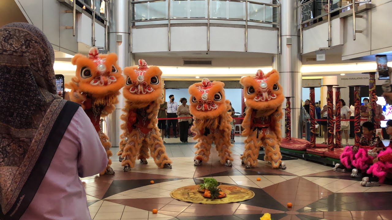 Yu Hua lion dance and dragon dance performance Kajang