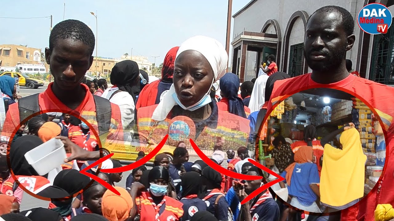Croix Rouge S&eacute;n&eacute;galaise: Distribution de dons &agrave; la prison de Reubeuss et environs