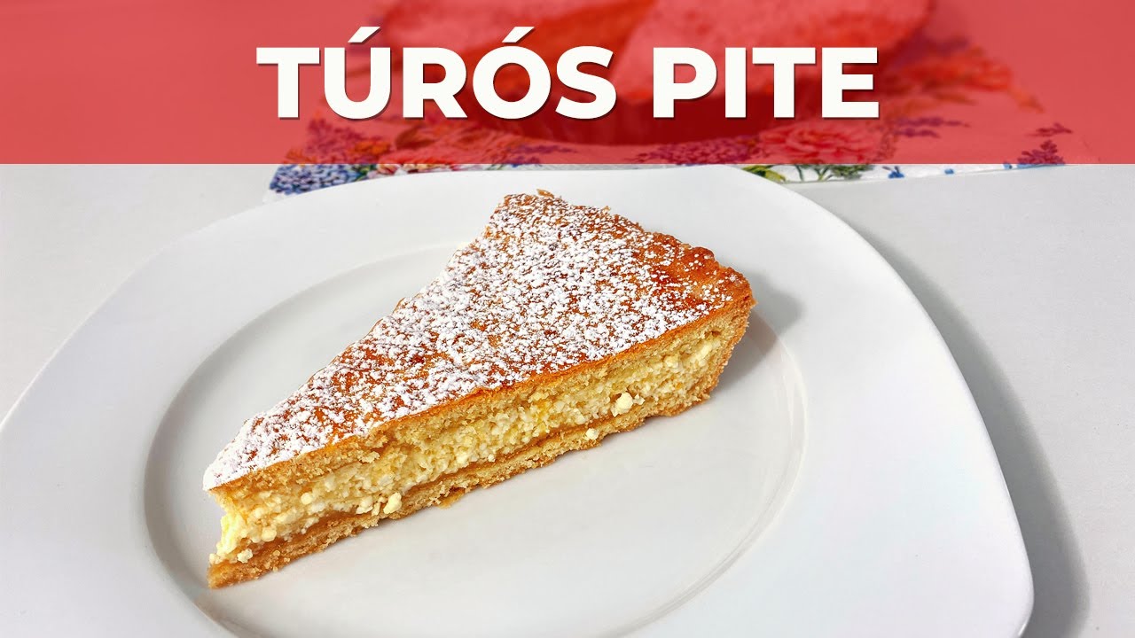 Túrós pite videó recept
