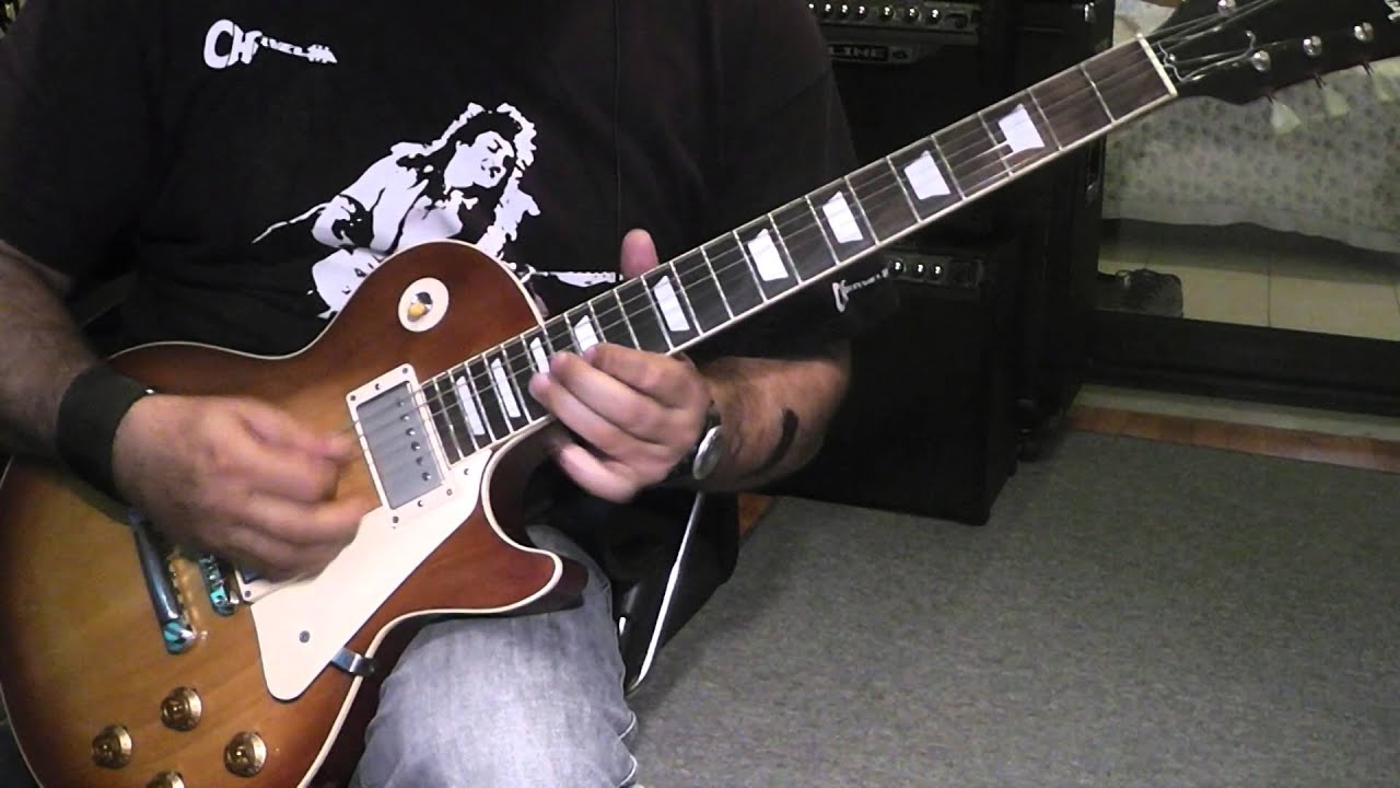 Panos A.Arvanitis meet Zakk meet Yngwie Gibson Les Paul '59 Handmade by John Drimaropoulos