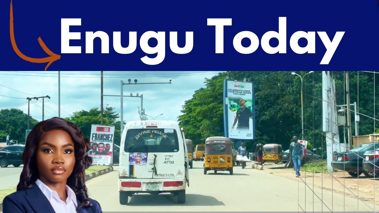 Enugu Today : Driving From Independence Layout  to Ministry of lands Enugu