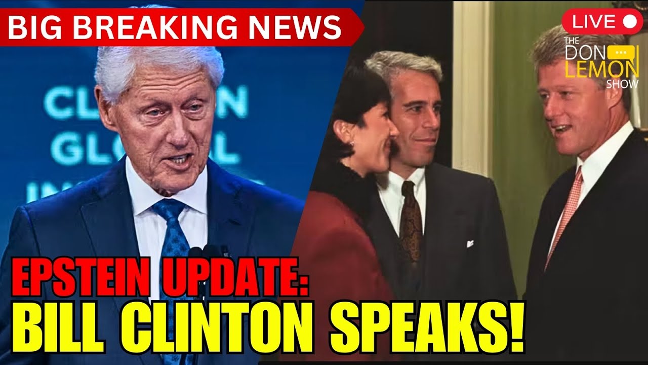 Lemon LIVE at 5 | Bill Clinton's Testimony On Jeffrey Epstein & Donald Trump
