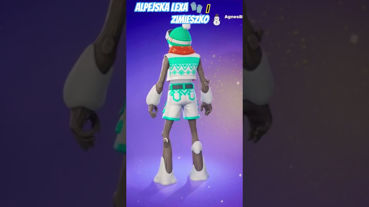 Fortnite Shop: Alpejska Lexa🧤i Zimieszko🎄 #Zestaw
