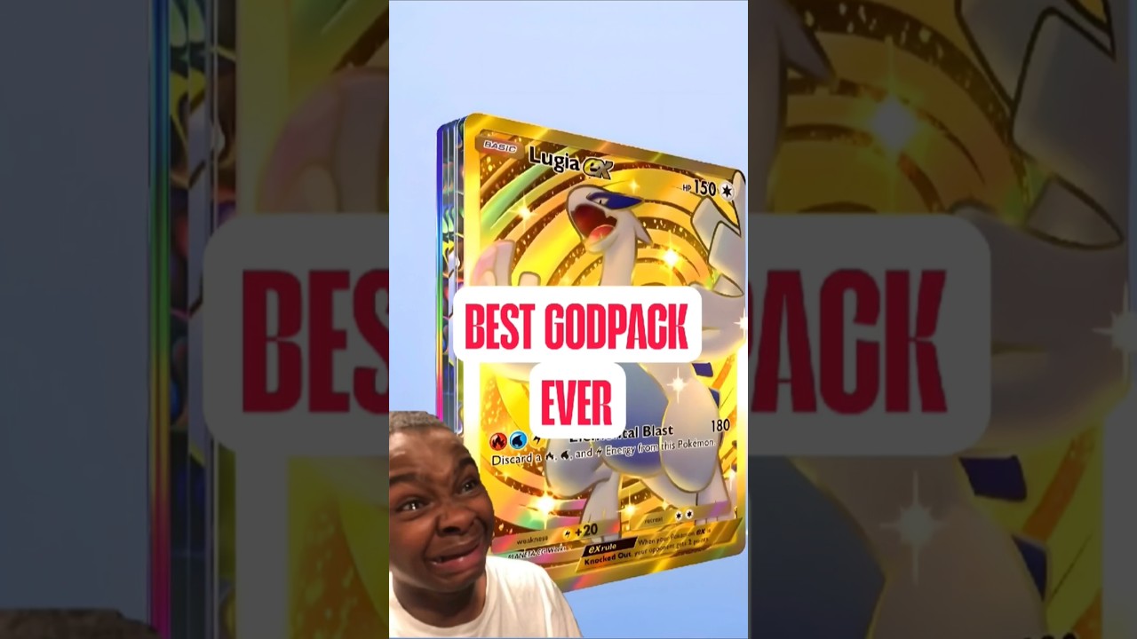 GODPACK!! Opening 10x Lugia Packs in Pokemon TCG