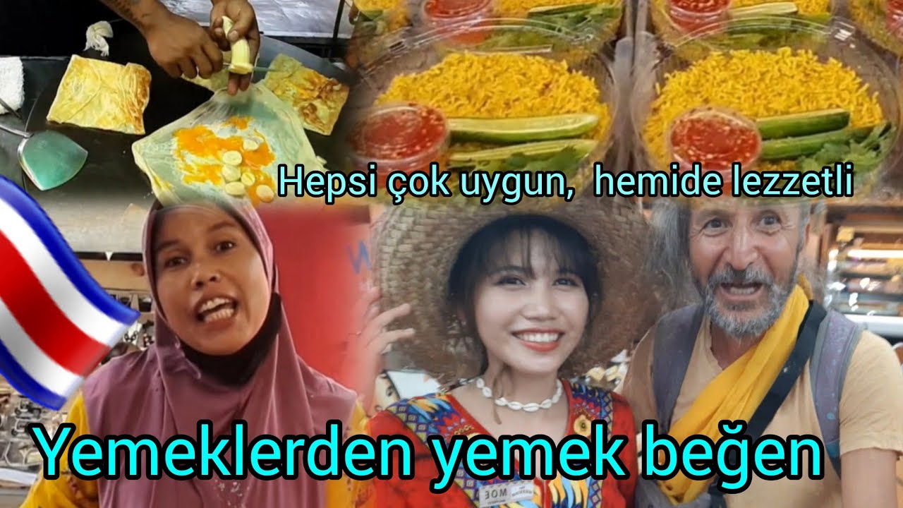 YEMEK PAZARI BÖYLE OLMALI 🇨🇷 Koh Phangan  / Tayland Gezileri