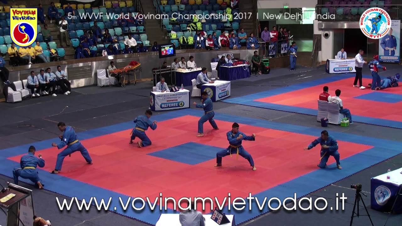 Đồng Đội Kỹ Thuật Căn Bản | INDIA 2017 | WVVF Vovinam World Championship