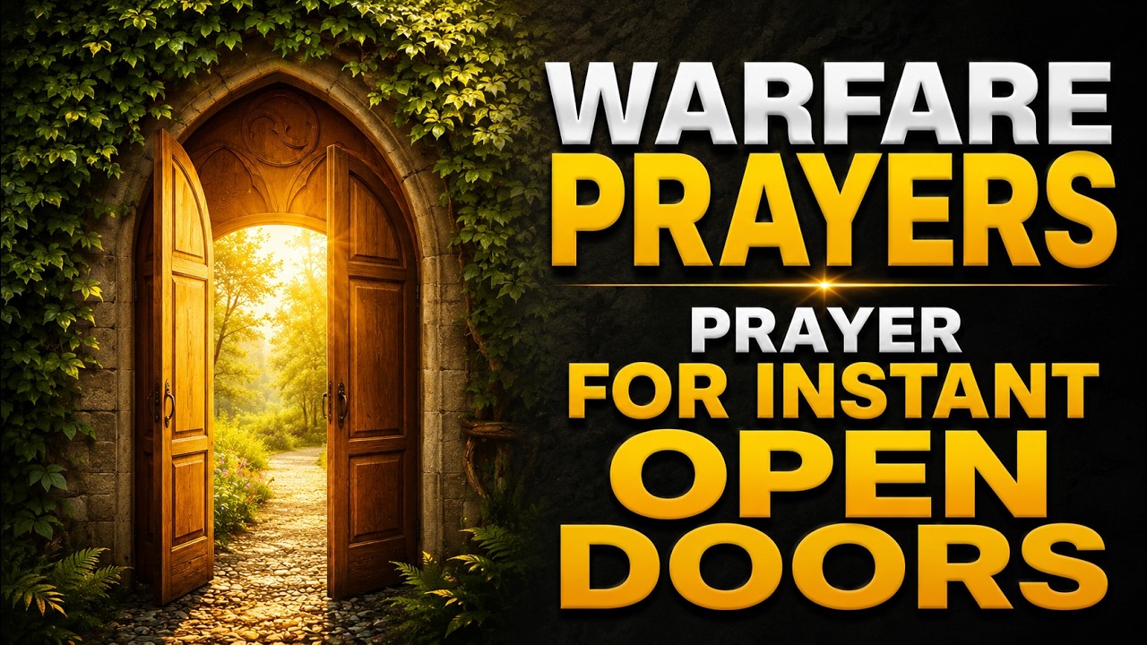 This Prayer Opens Breakthrough Doors Instantly | Powerful Prayer