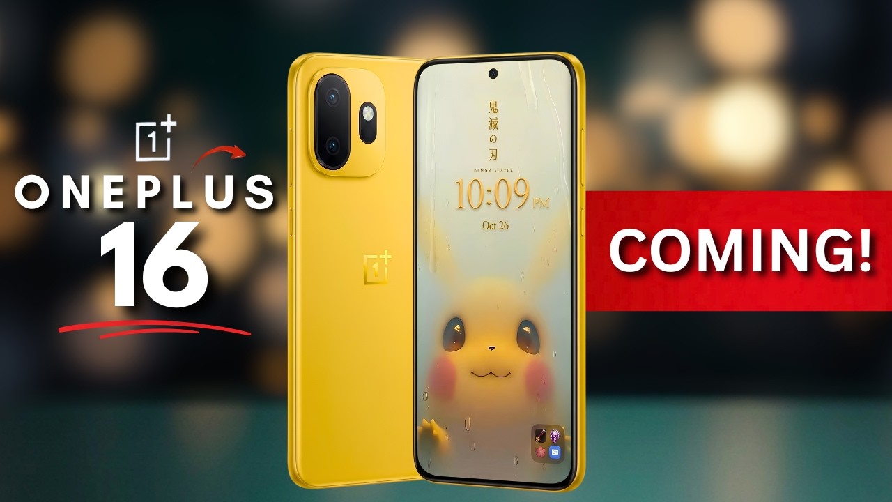 OnePlus 16 Just Shocked Everyone - LEAKED 9,000mAh Battery, 185Hz Display & Massive Changes !!