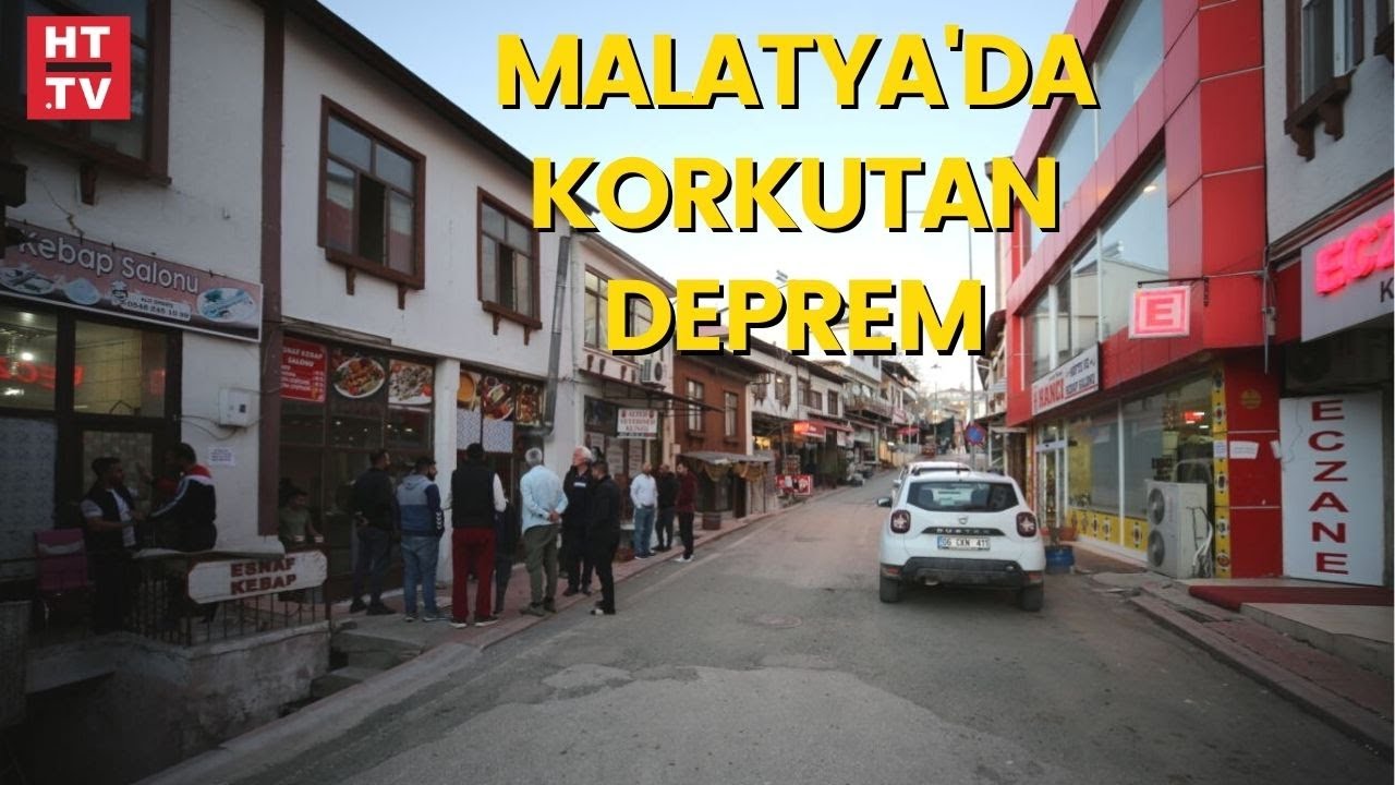 #SONDAKİKA - Malatya'da 5,2'lik deprem...