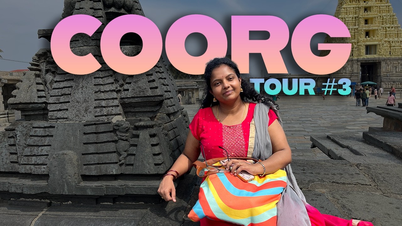 Coorg Tour Telugu Vlog #3 | Annapoorneshwari Temple | Dakshina Kashi | Chennakeshava Temple
