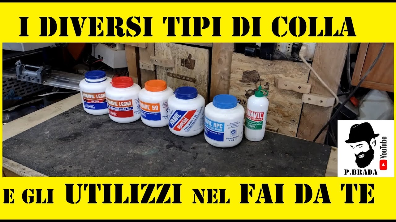 I diversi tipi di Colla Vinilica e i loro Utilizzi