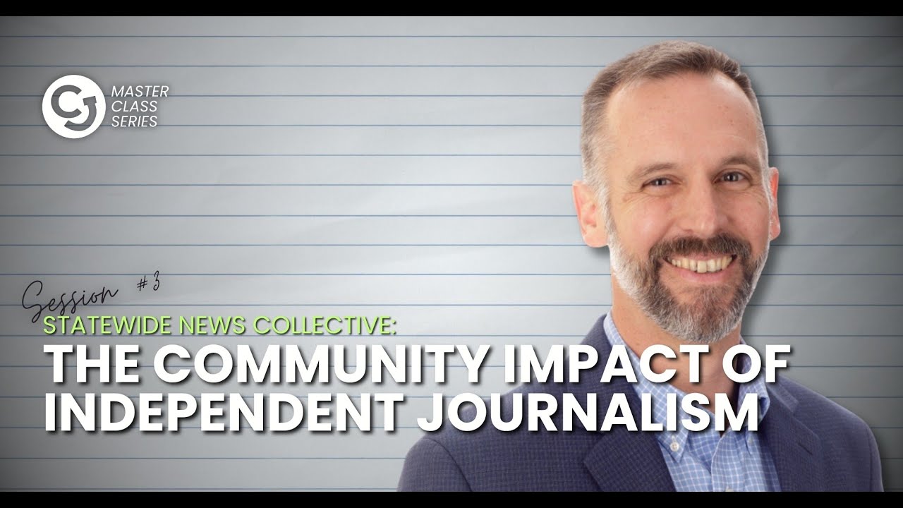 Master class: The community impact of independent journalism