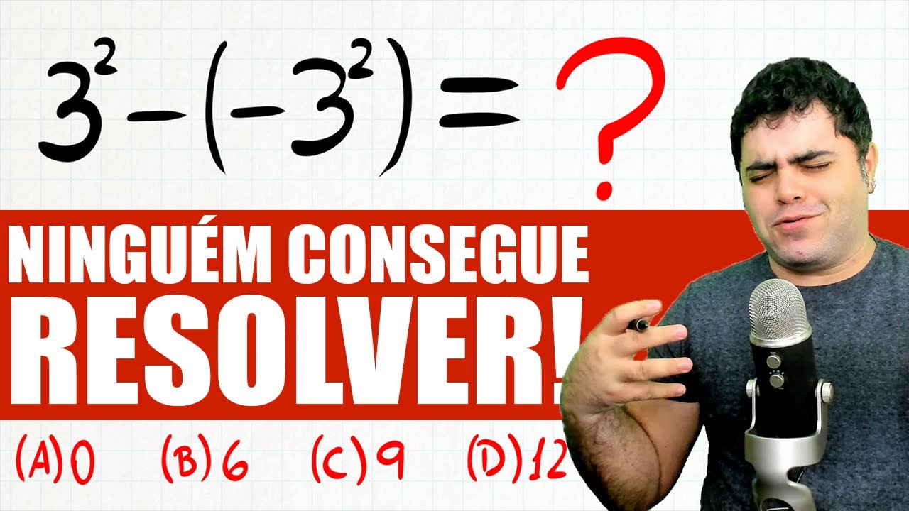 ⚠️ NINGUÉM CONSEGUE RESOLVER Esse Desafio Bugante de Matemática 🤯 Você Consegue Resolver?