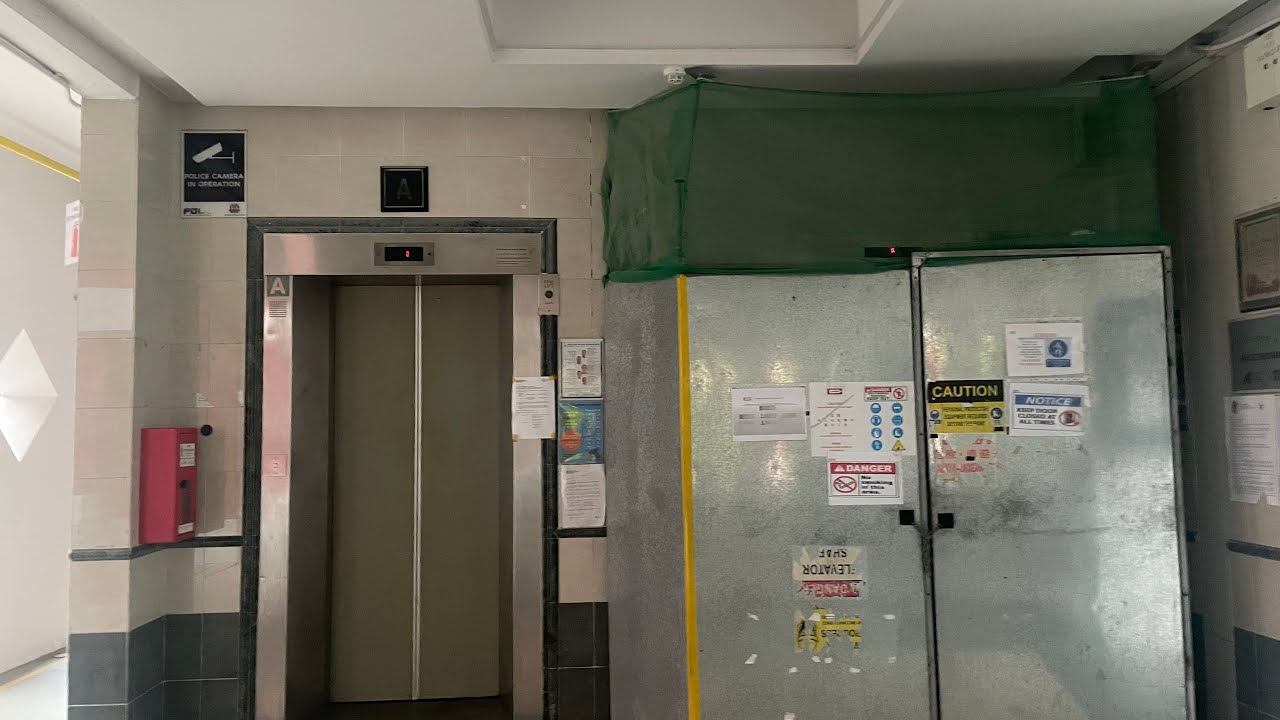 Blk 222 kovan 1990s fujitec Lift A