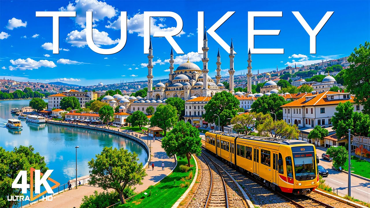 Турция 4K 🇹🇷 Леса Черного моря и водопады, протекающие через тихие долины