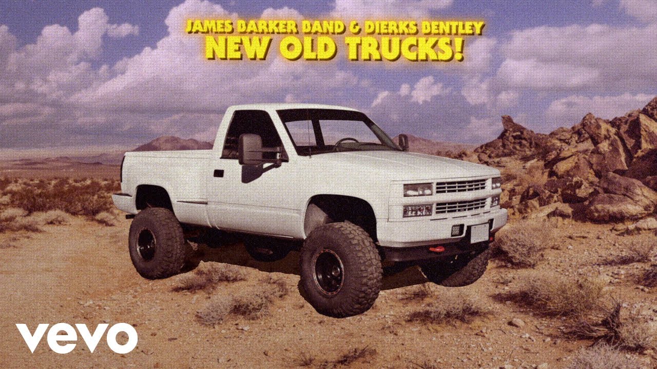 James Barker Band - New Old Trucks (Lyric Video) ft. Dierks Bentley