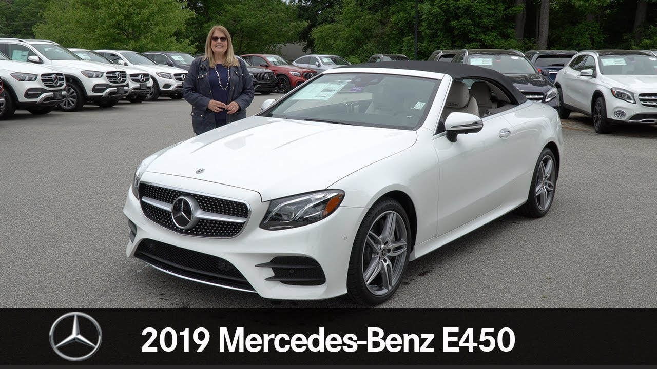 CABRIOLET 2019 Mercedes-Benz E-Class E450 4MATIC® tour with Sandy