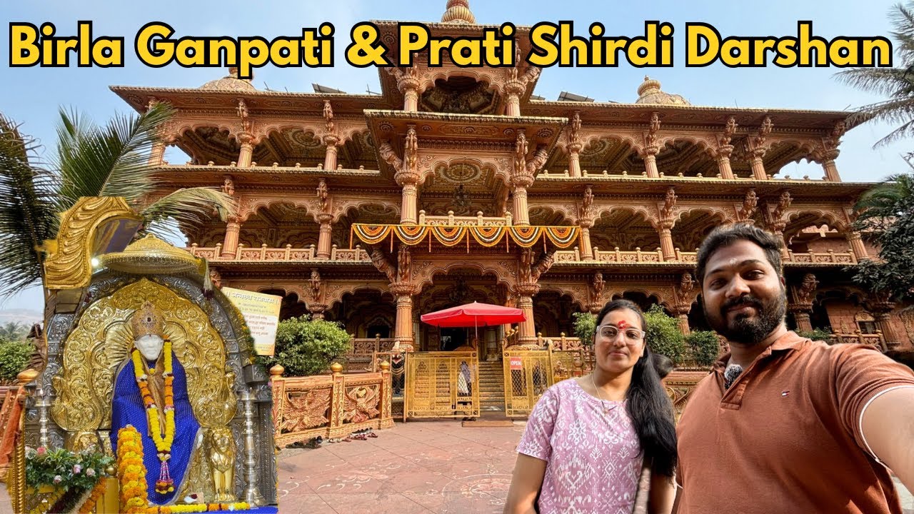 A Peaceful Day at Birla Ganpati & Prati Shirdi🙏| आज बिर्ला गणपती आणि प्रति शिर्डीला गेलो