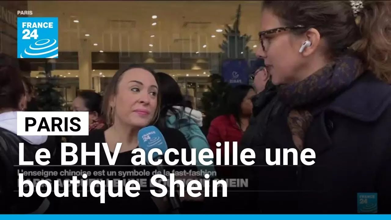 Paris accueille une boutique Shein : 