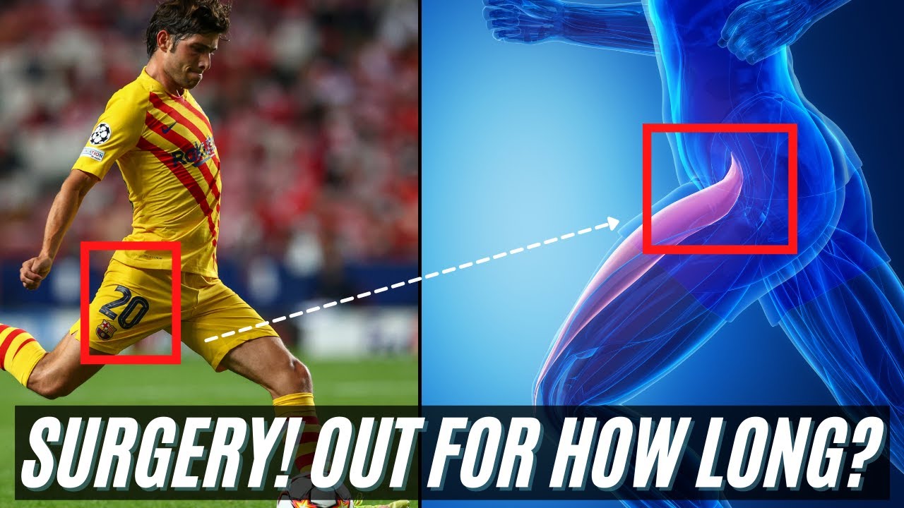 Expert Explains Sergi Roberto Quadriceps Injury, Surgery & Timeline