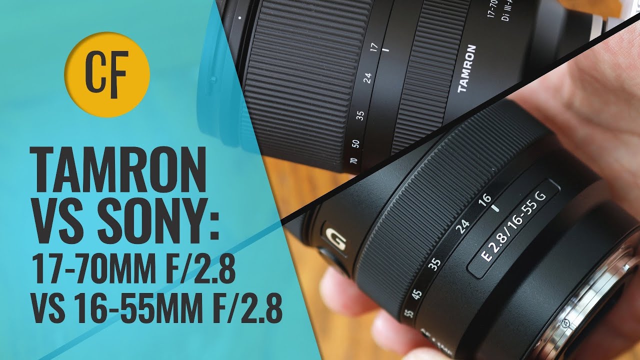 Tamron против Sony | Сравнение зум-объективов 17-70 мм f/2.8 и 16-55 мм f/2.8