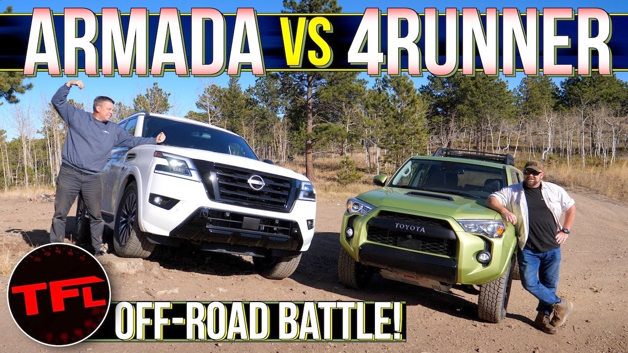 Both The Toyota 4Runner & Nissan Armada Are Off-Road LEGENDS — And This Proves It!