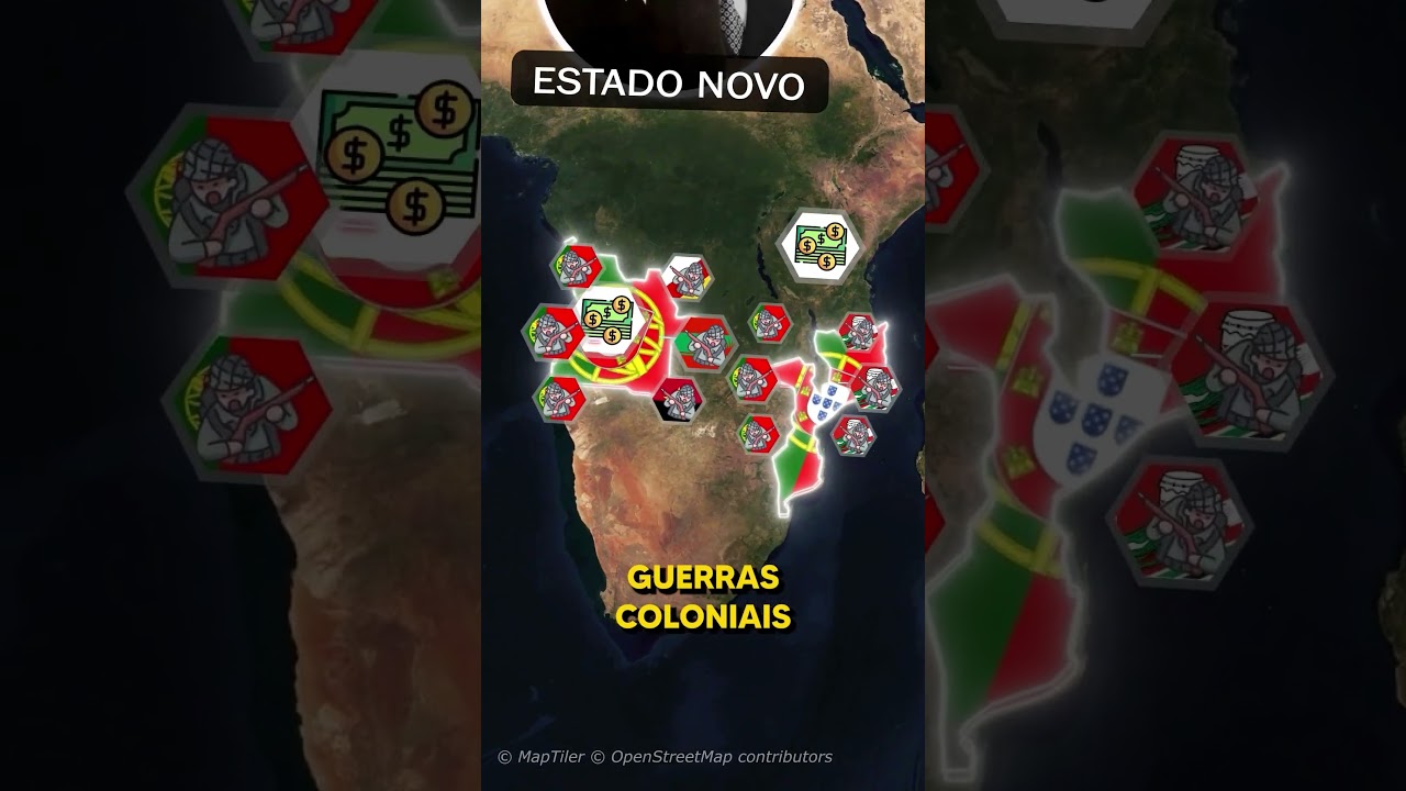 Por que essa REVOLU&Ccedil;&Atilde;O 🌹 acabou com as COL&Ocirc;NIAS de PORTUGAL? 🏴A REVOLU&Ccedil;&Atilde;O DOS CRAVOS 💥