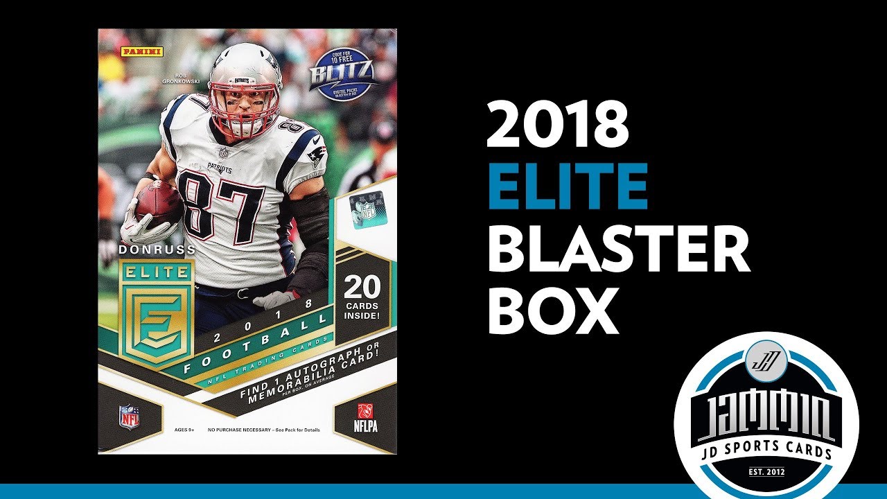 2018 Elite Football Blaster Box Break