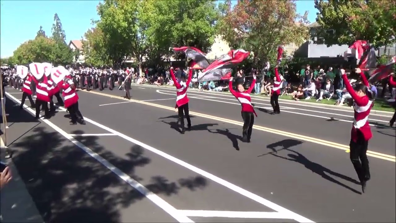 Lincoln High School Trojan Marching Band at the 2025 Franklin Invitational Band Review
