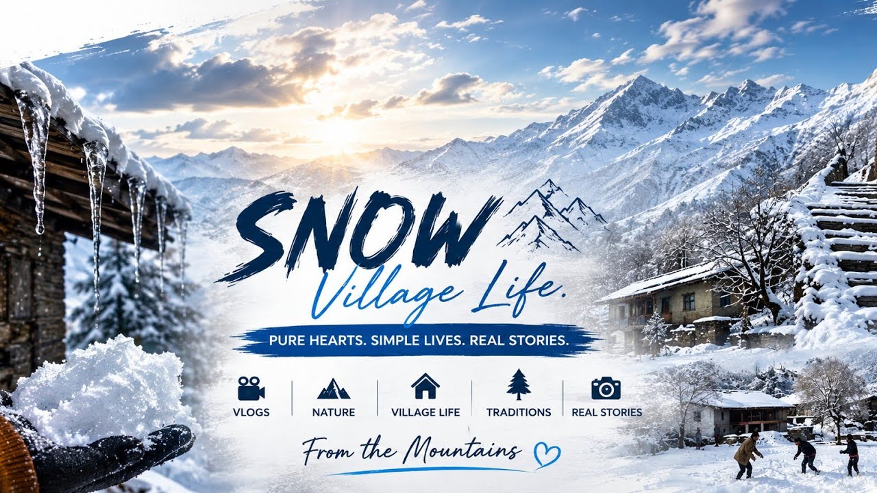 EXPLORING South Side of Biutha Valley After snowfall stopped