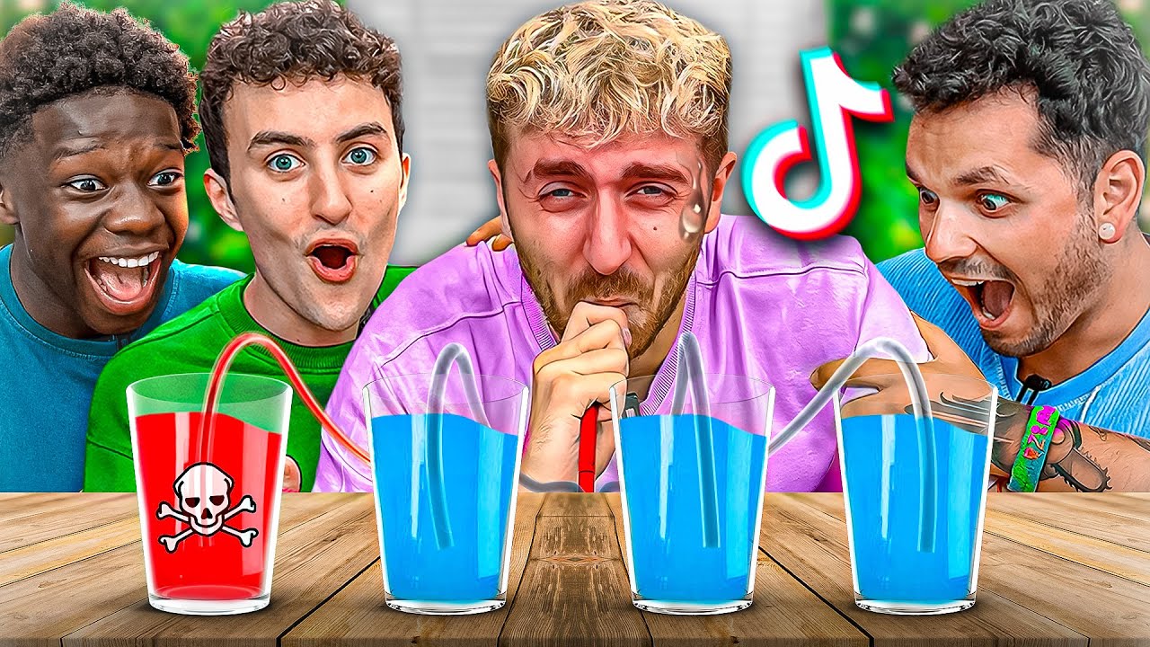 ON REFAIT DES JEUX TIKTOK ! (Ft Hugoposé, Raven, Tsuku)