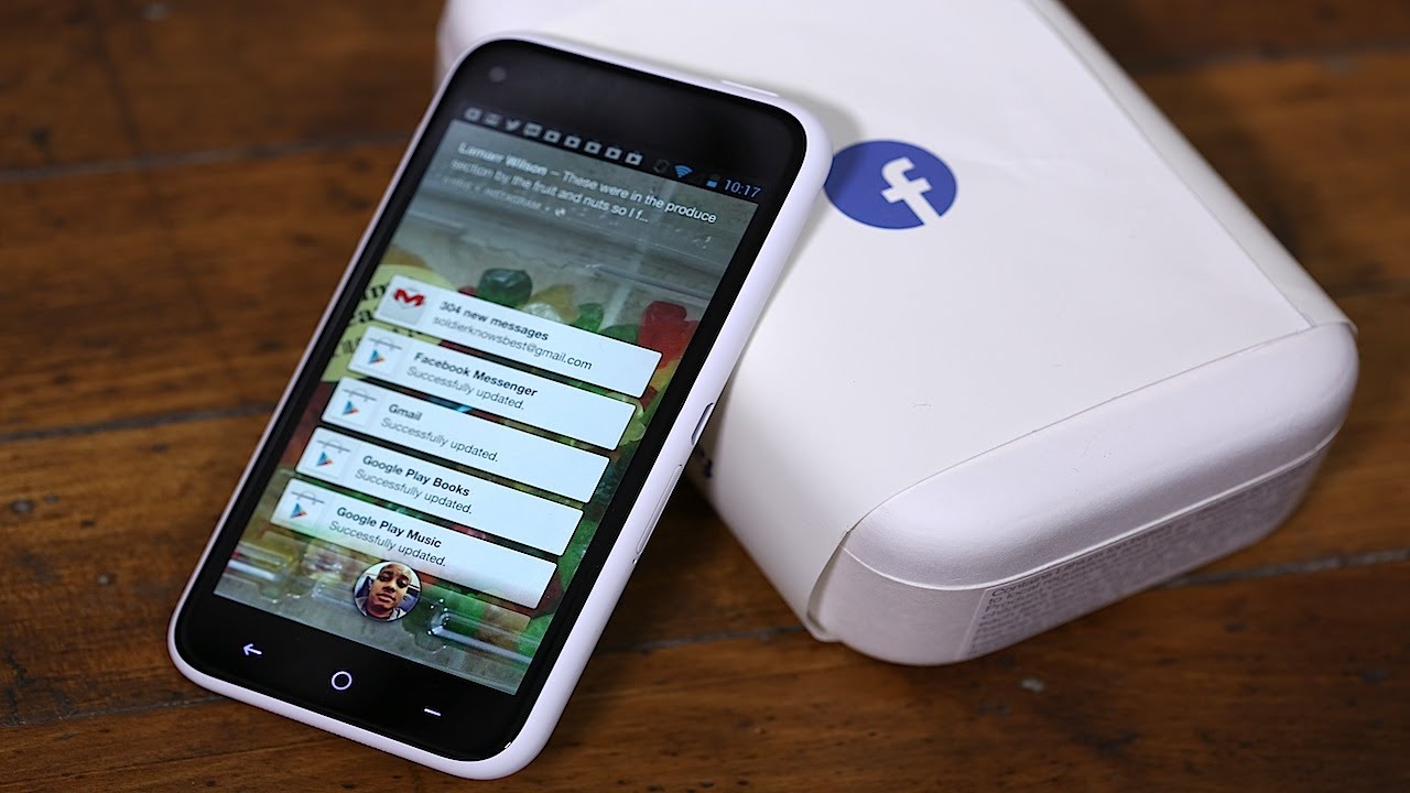 HTC First Unboxing (Facebook Phone)