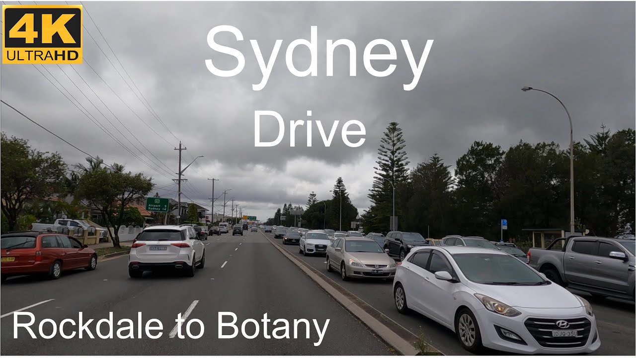 Driving Rockdale to Botany | Sydney Australia