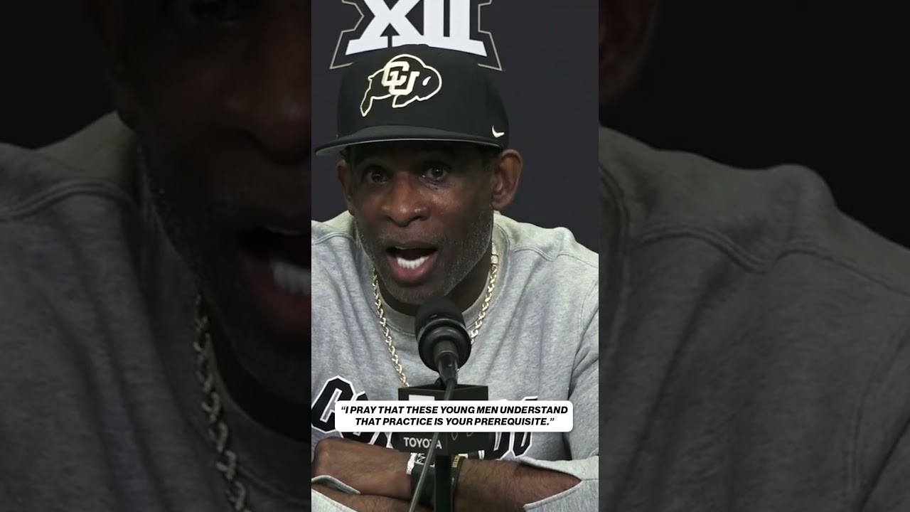 Deion Sanders kept it real #CFB #football #colorado