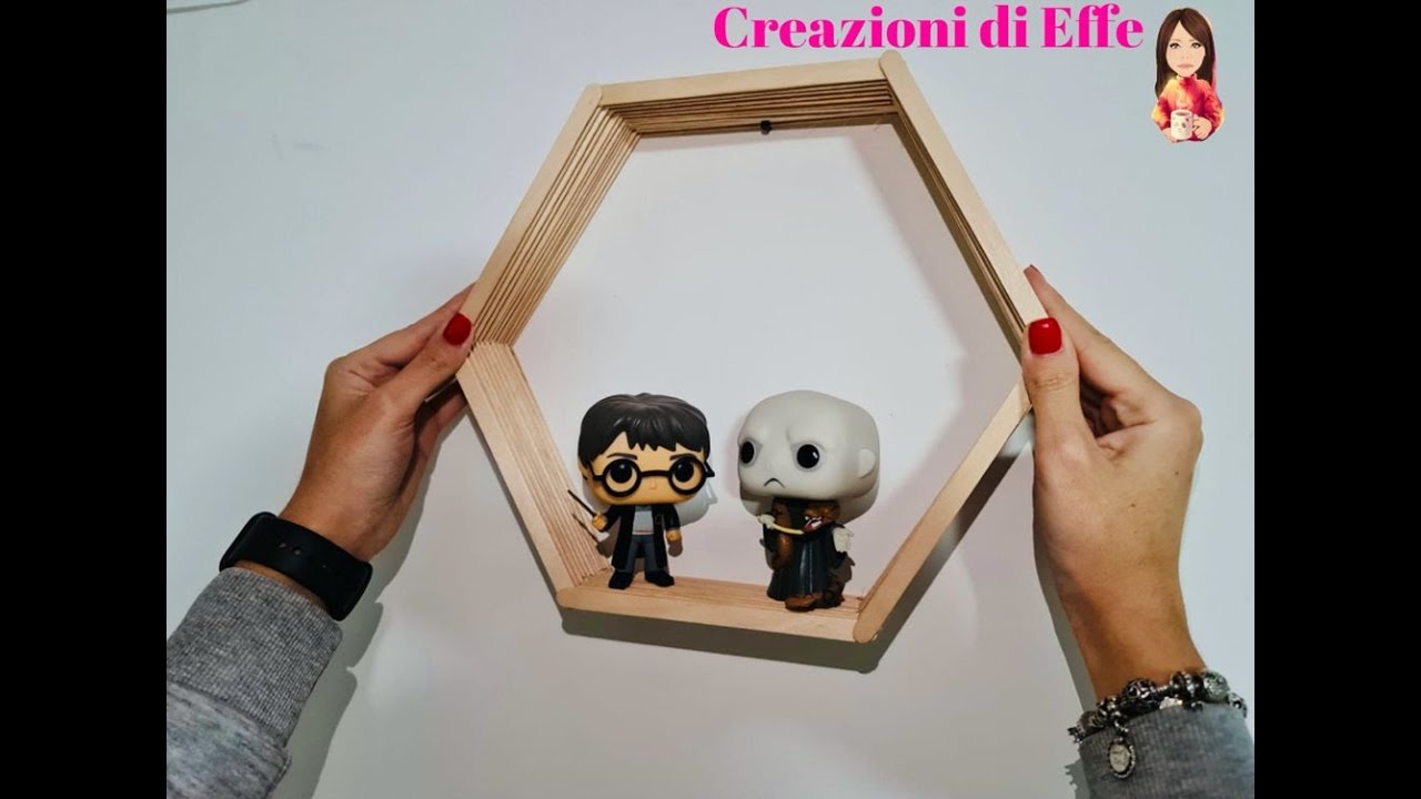 Mensola esagonale fai da te