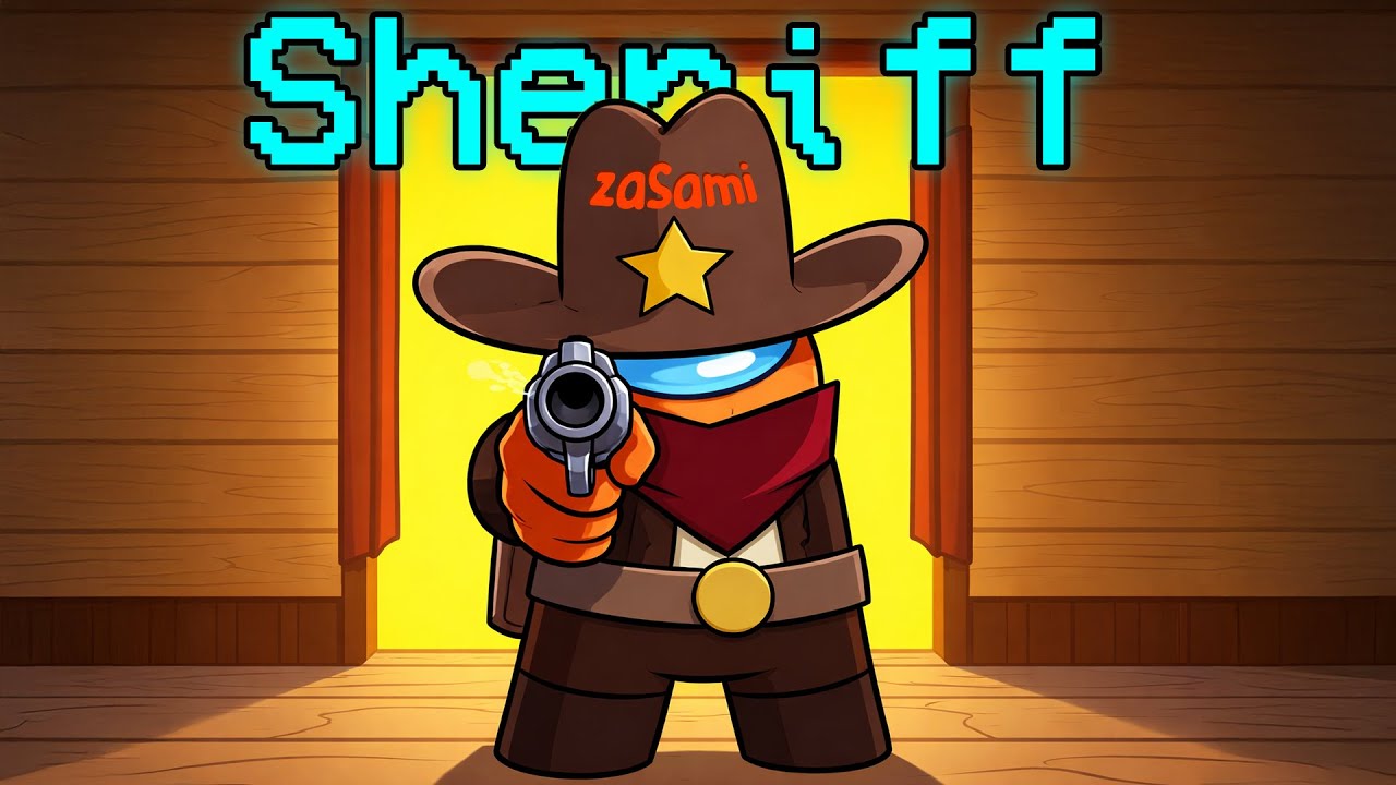 FUR rolul SHERIFF si CASTIG pe AMONG US..