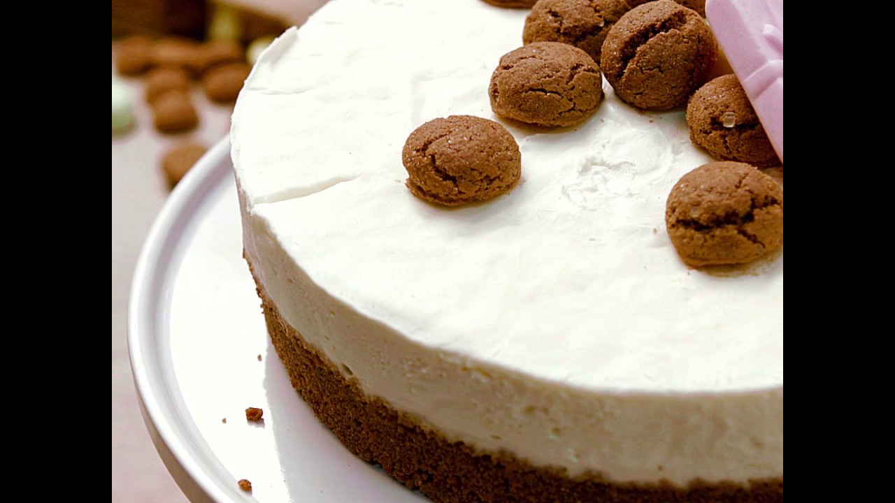 Philadelphia Cheesecake met Pepernoten