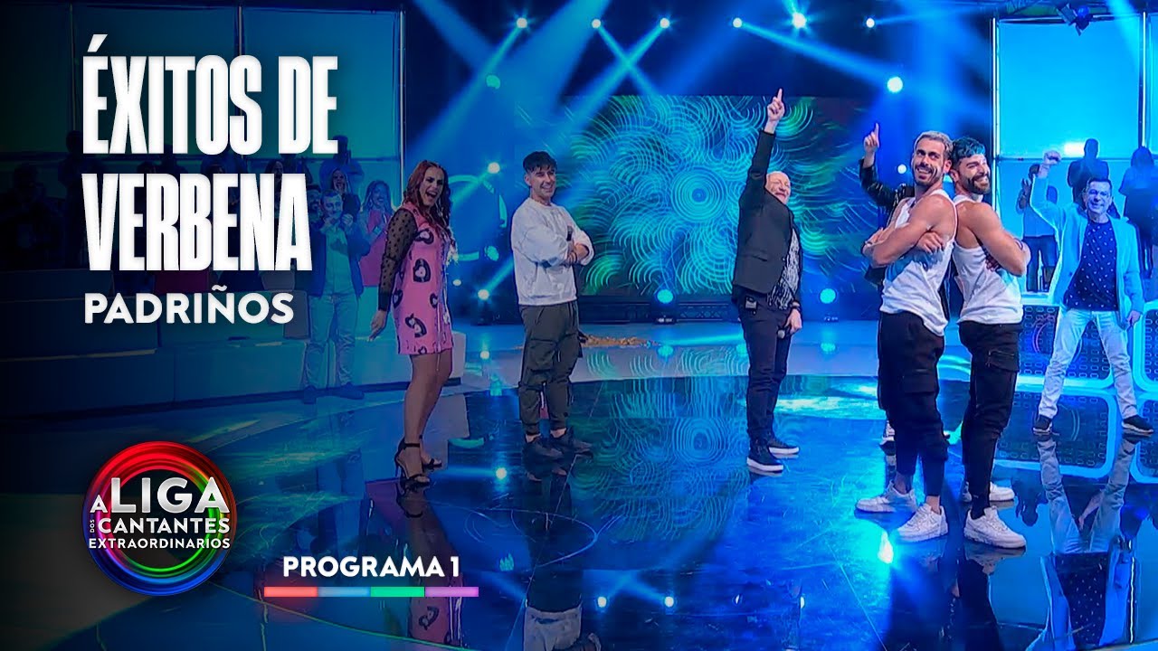 ÉXITOS DE VERBENA - Padriños | A Liga dos Cantantes Extraordinarios