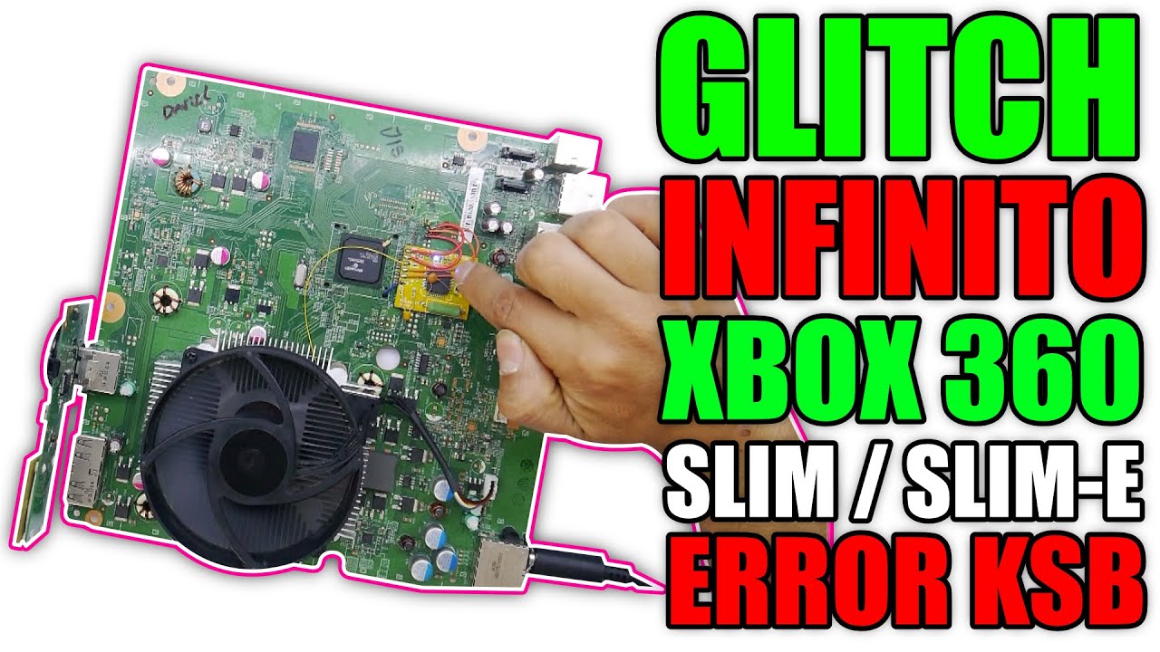 XBOX 360 SLIM E, NO DA IMAGEN, GLITCH INFINITO, NO PRENDE? REBALLING SIN MAQUINA DE REBALLING