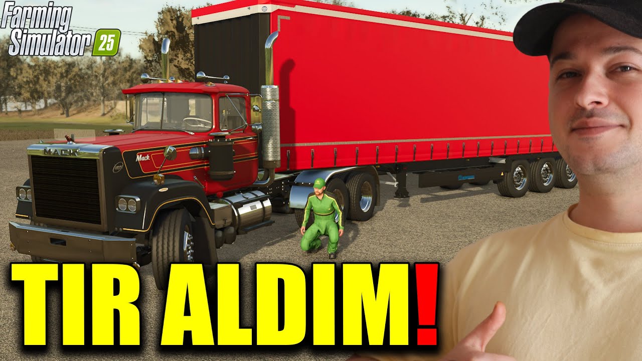 KENDİME ÖZEL TIR SATIN ALDIM! 200 TON KURU OT BALYASI YAPTIM! Farming Simulator 2025 #24