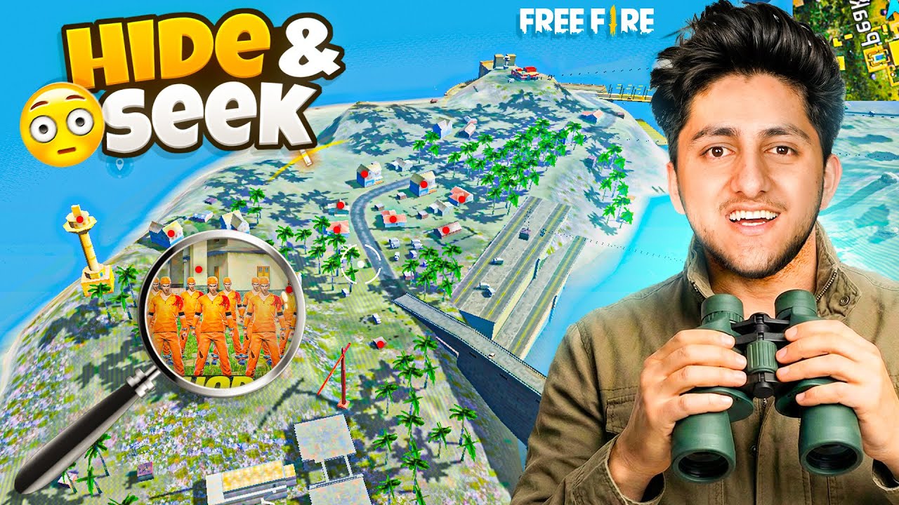 Playing Hide And Seek In Sentosa Island Craziest Hide And Seek Ever 💀 - Garena Free Fire