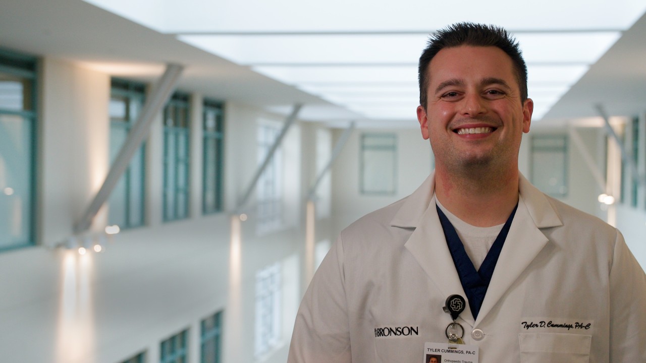 Get to Know Tyler Cummings, physician assistant at Bronson