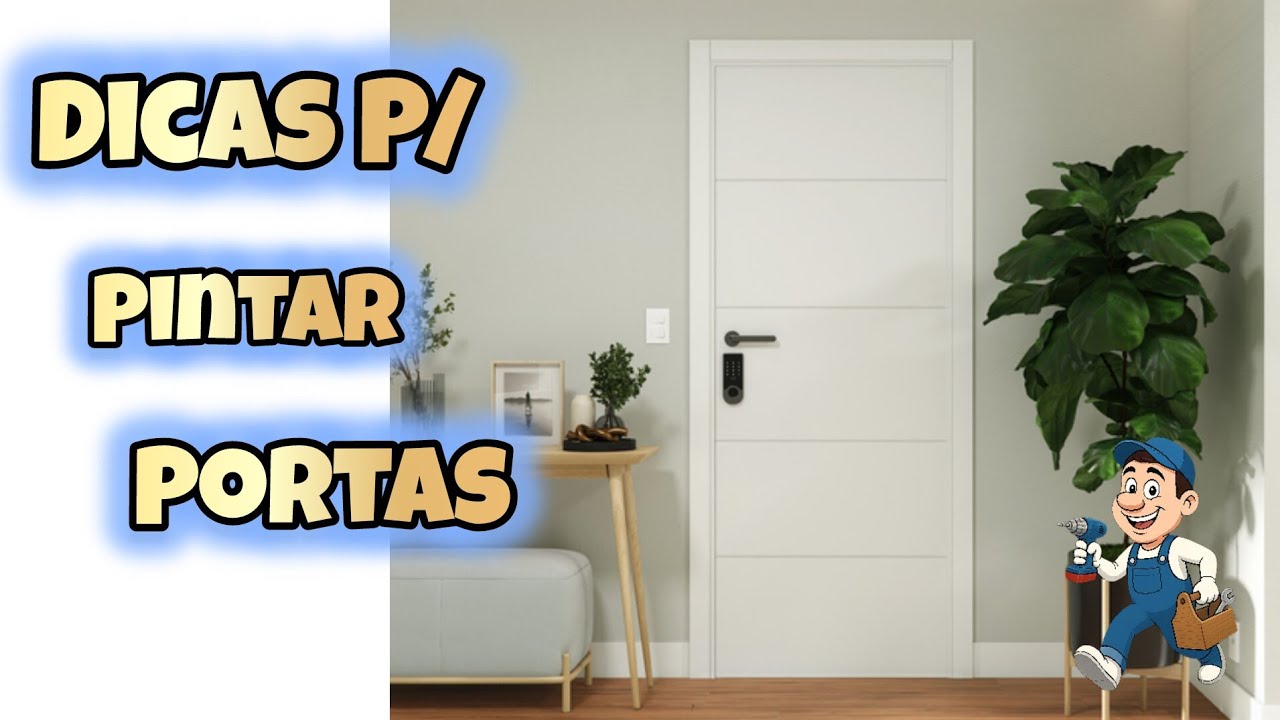 Como Repintar Portas de Madeira ou Ferro