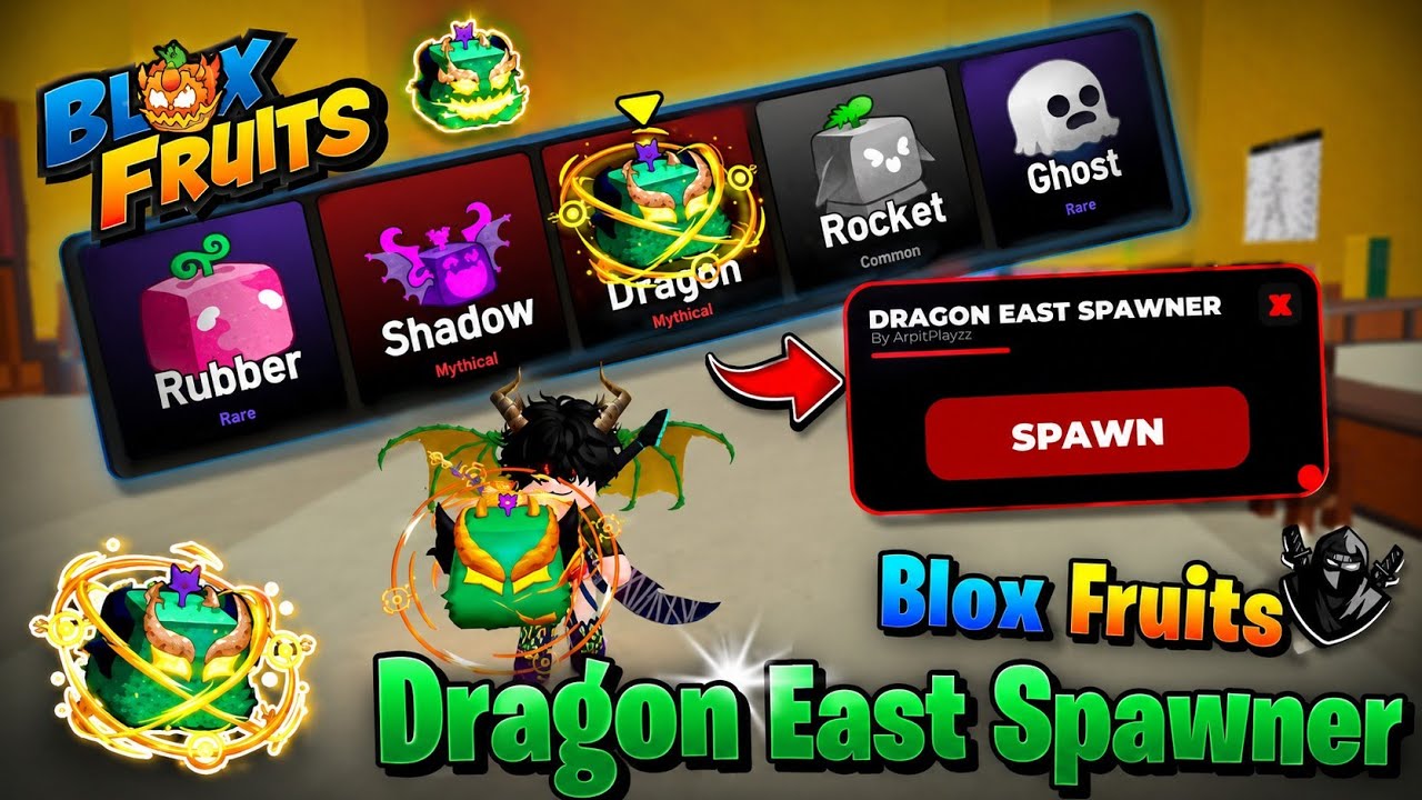 [🐲] Blox Fruits Dragon Spawner Script - DRAGON SPAWNER | FREE DRAGON | KEYLESS