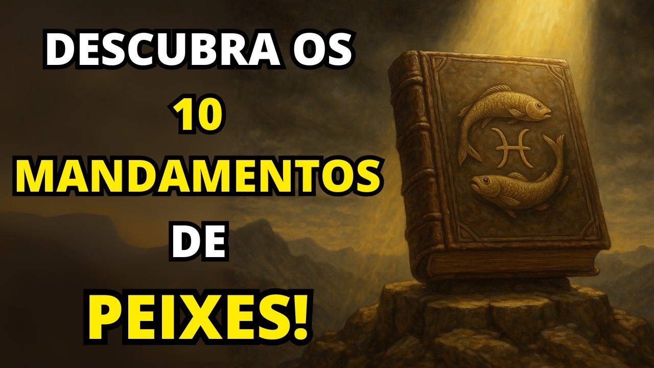 Descubra os 10 MANDAMENTOS do signo de PEIXES — O mapa que destrava o potencial máximo desse signo