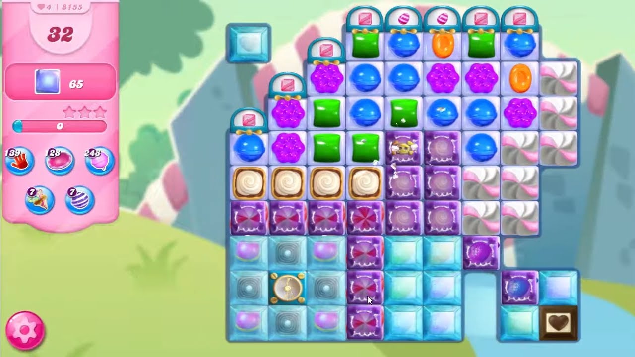 Candy Crush Saga Level 8155 NO BOOSTERS