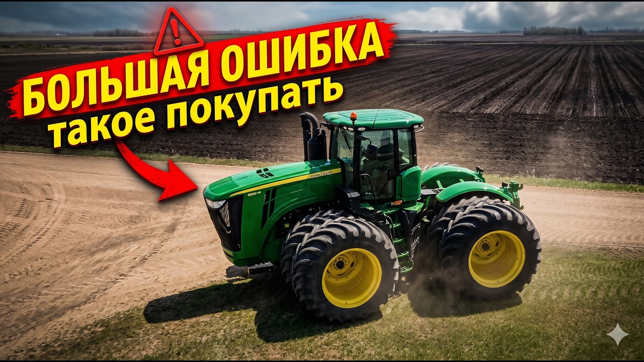 John Deere пора задуматься! Так дальше нельзя! Комбайны и тракторы Джон Дир в США