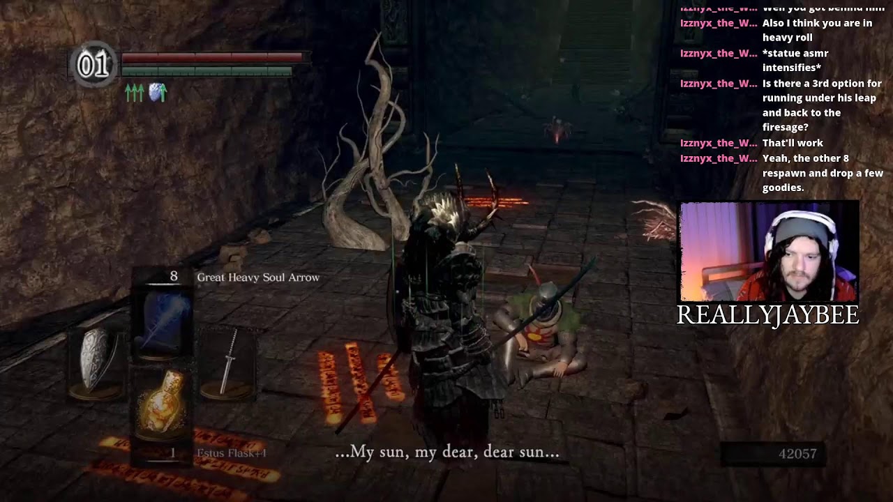 the universe told me to try dark souls #livegaming #darksoulsremastered #xboxseriesx 